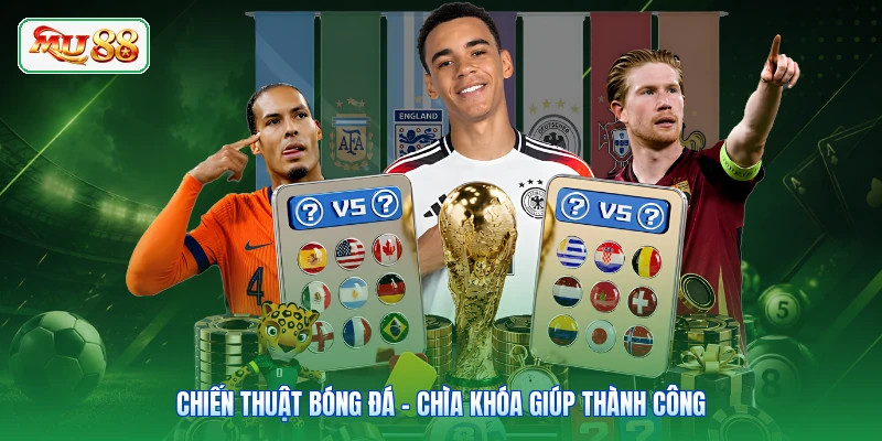 Chiến Thuật Bóng Đá - Chìa Khóa Giúp Thành Công