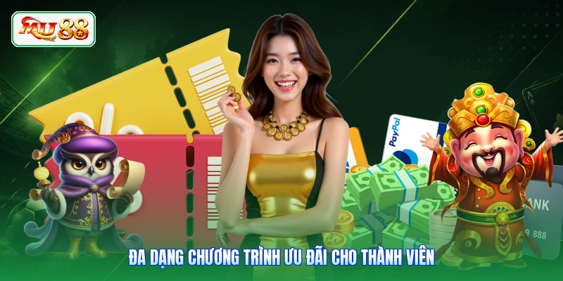 Đa dạng chương trình ưu đãi cho thành viên