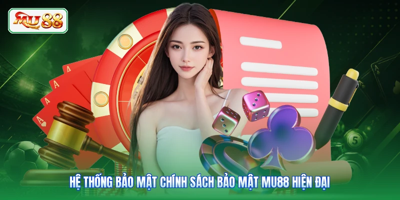 Hệ thống bảo mật chính sách bảo mật MU88 hiện đại