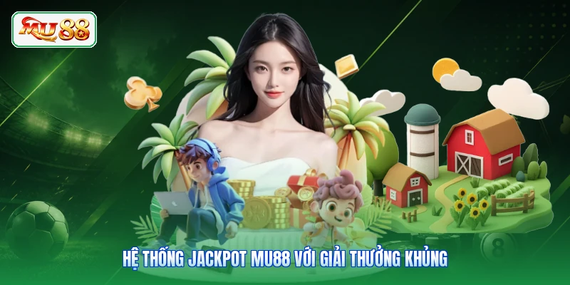 Hệ thống Jackpot MU88 với giải thưởng khủng