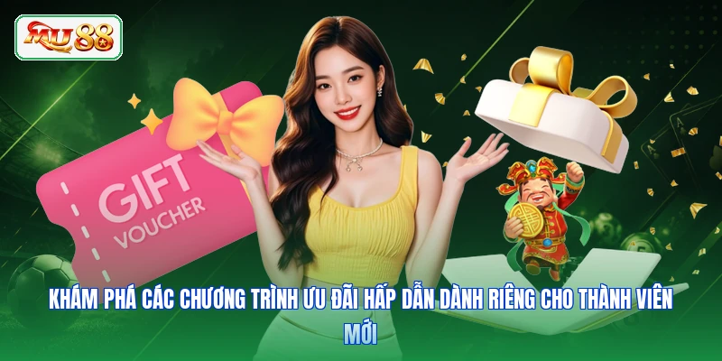Khám phá các chương trình ưu đãi hấp dẫn dành riêng cho thành viên mới