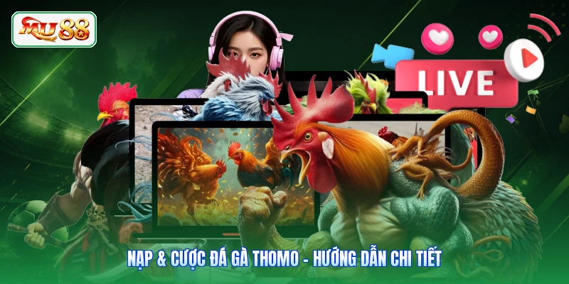 Nạp & Cược Đá Gà Thomo - Hướng Dẫn Chi Tiết