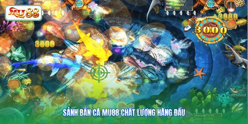 Sảnh bắn cá MU88 chất lượng hàng đầu