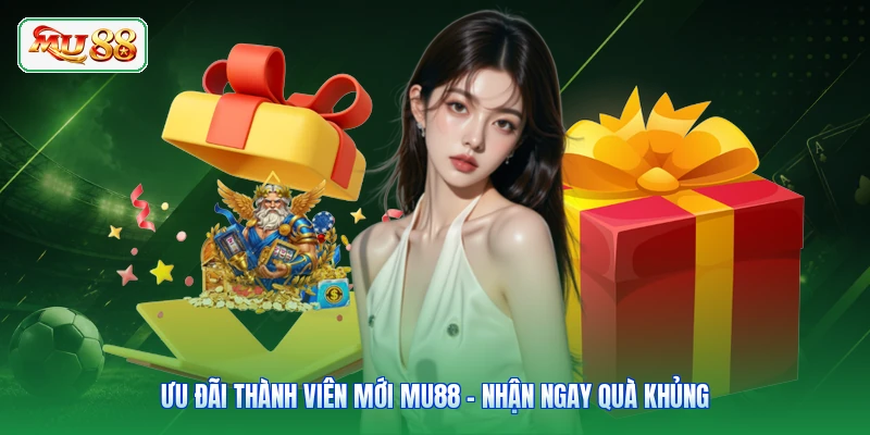 Ưu Đãi Thành Viên Mới MU88 - Nhận Ngay Quà Khủng